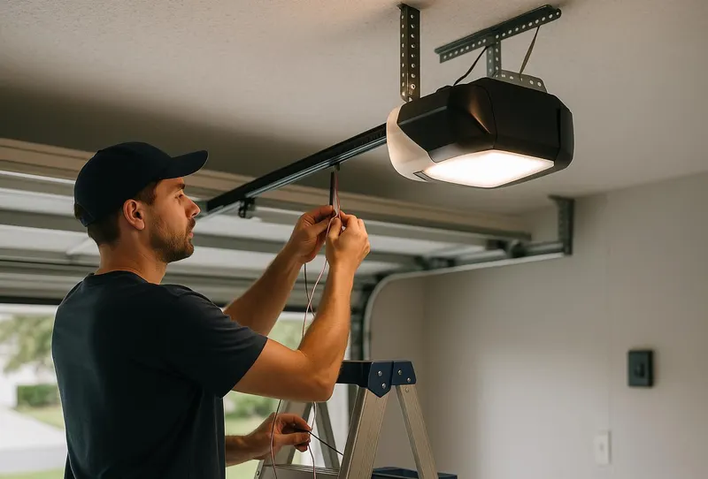 Garage Door Opener Installation in Inverness